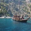 Marmaris pirate boat tour is an entertaining tour.