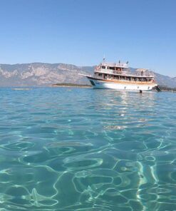 Cleopatra Beach, visited as part of the Marmaris Sedir Island boat tour