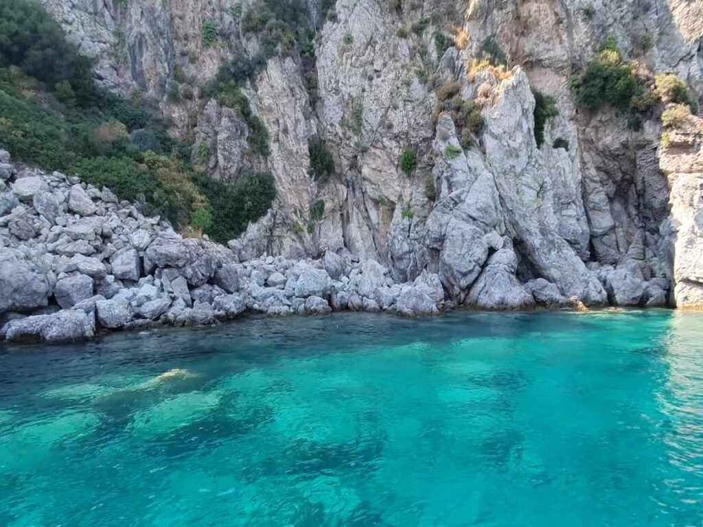 Marmaris boat tour. Marmaris bays. Green Sea Bay.