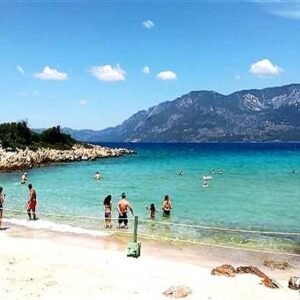 Kleoptara plajı genel resim