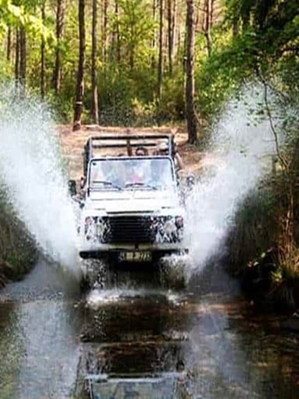 Marmaris jeep safari turu dere ğeçiş